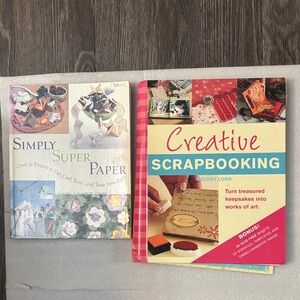 Creative Scrapbooking and Simply Super Paper Books Vintage Crafts Paper Holiday